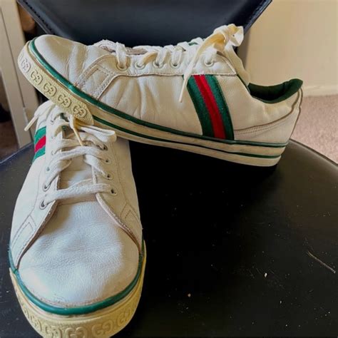 gucci sneakers old look|pre owned Gucci sneakers.